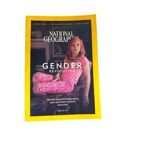 National Geographic Magazine January 2017 Special Issue Gender Revolution Pink